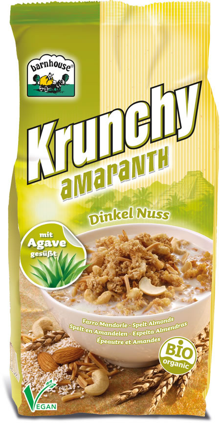 BH crunchy amaranth spelt & nuts bio 375g